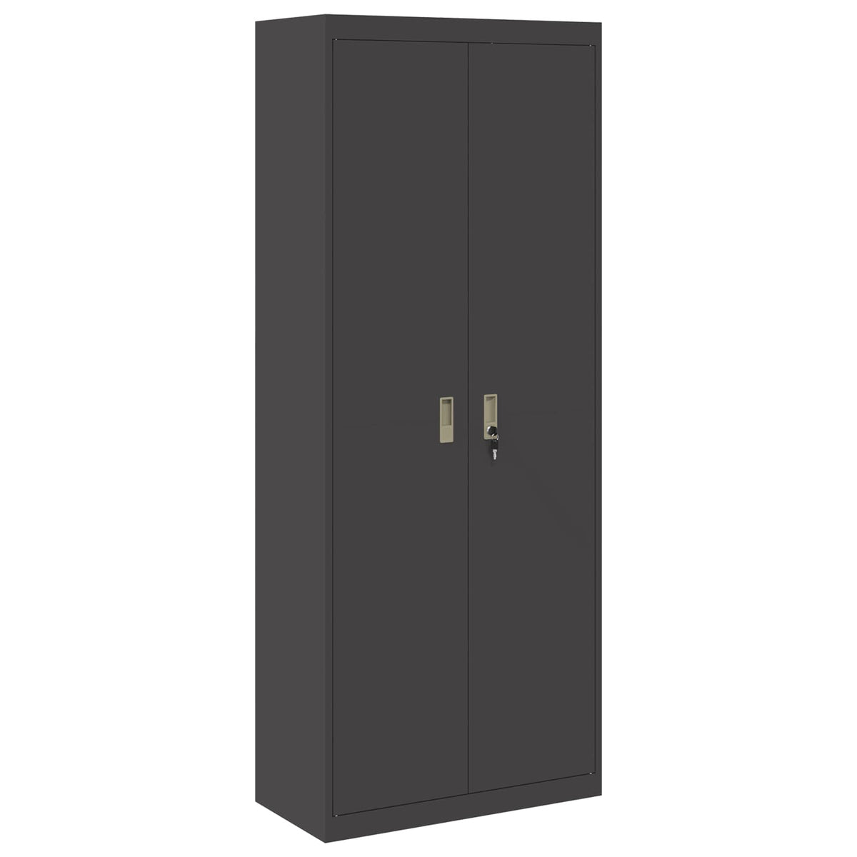 Oppbevaringsskap Juodas 80 x 40 x 200 cm Plienas