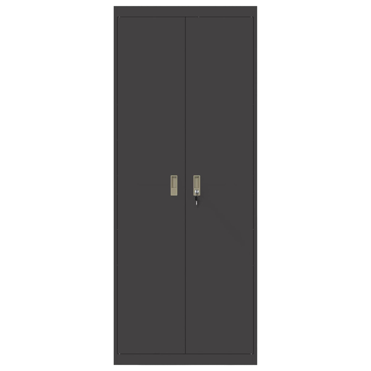 Oppbevaringsskap Juodas 80 x 40 x 200 cm Plienas