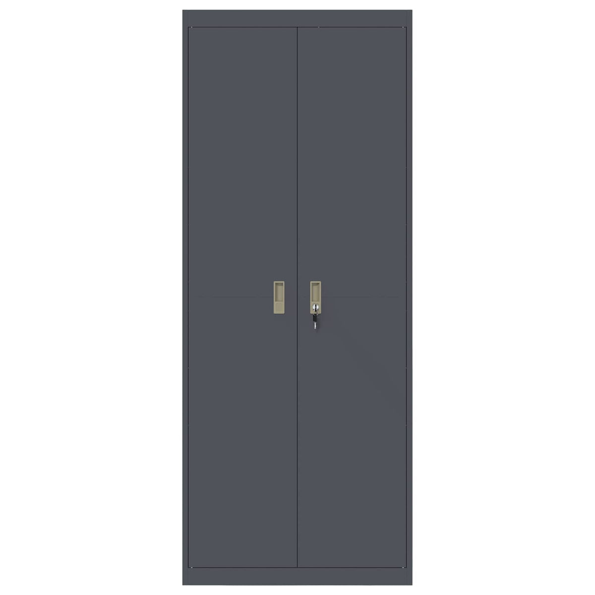 Oppbevaringsskap Antracitas 80 x 40 x 200 cm Plienas