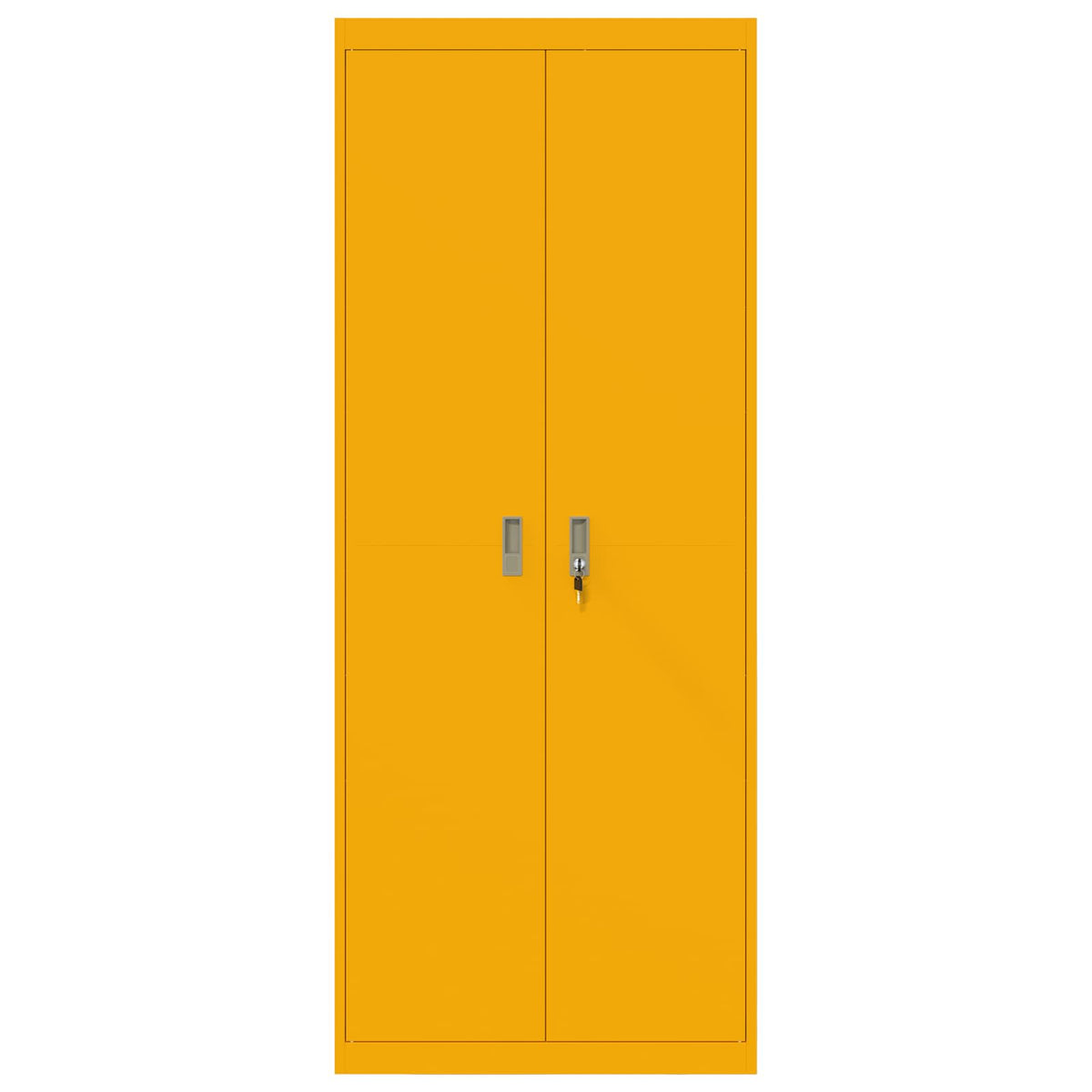 Oppbevaringsskap Garučių geltona 80 x 40 x 200 cm Plienas
