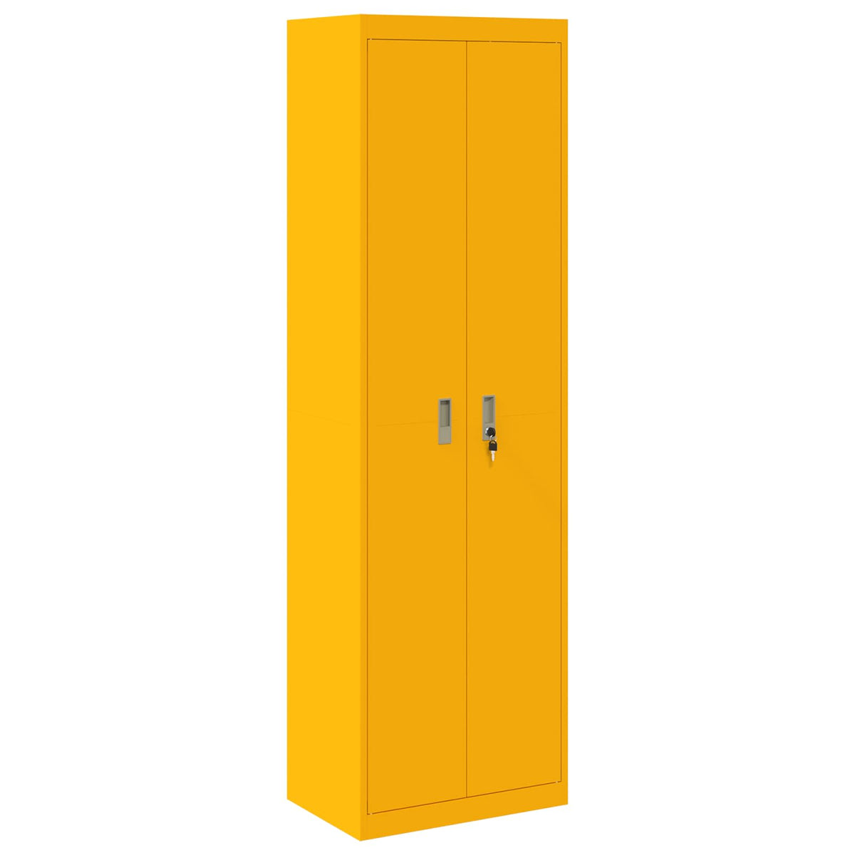 Oppbevaringsskap Garučių geltona 60 x 40 x 200 cm Plienas