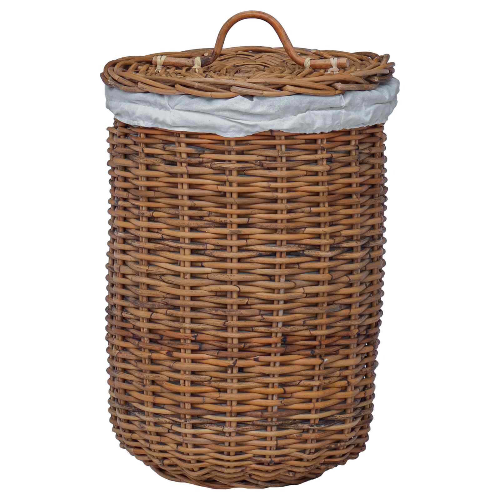 Skalbinių krepšys 2 pcs Ruda Kubu ratanas