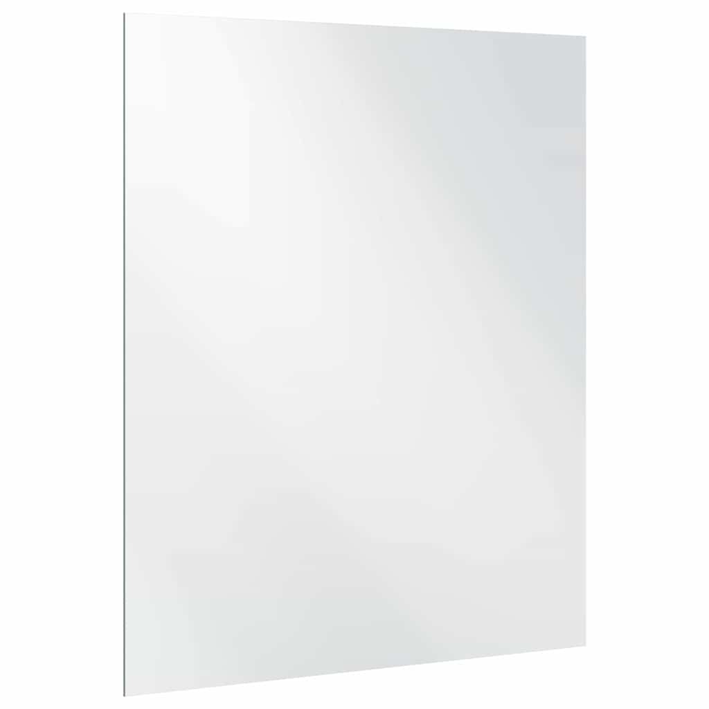 Sieninis veidrodis Stačiakampio 50 x 60 cm grūdintas stiklas