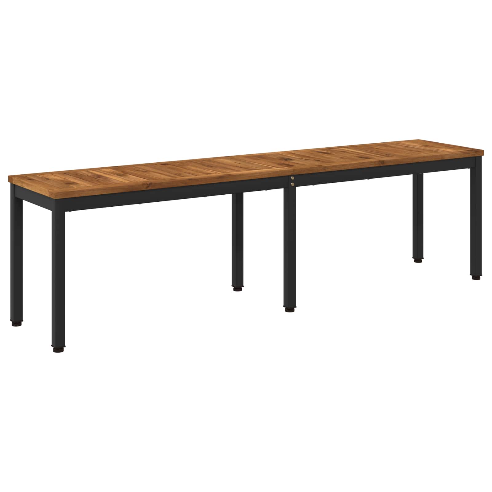 Sodo suolas 161 x 35 x 45 cm Kietos akacijos mediena