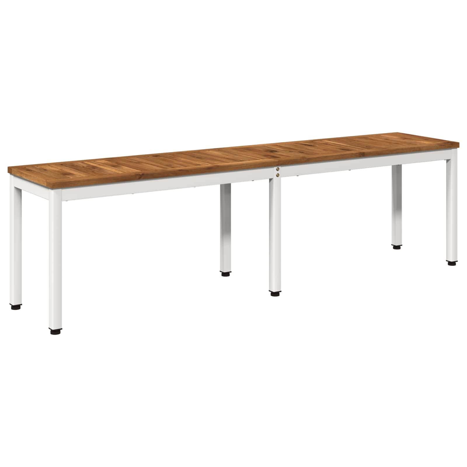 Sodo suolas 161 x 35 x 45 cm Kietos akacijos mediena
