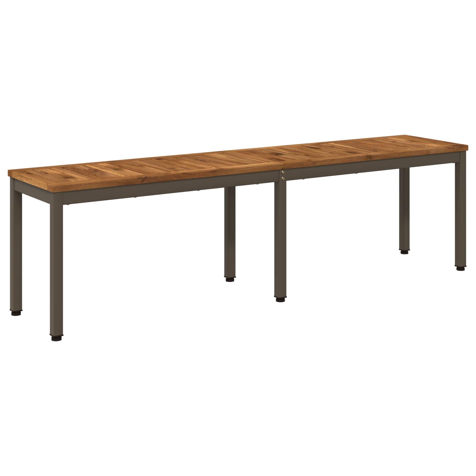 Sodo suolas 161 x 35 x 45 cm Kietos akacijos mediena
