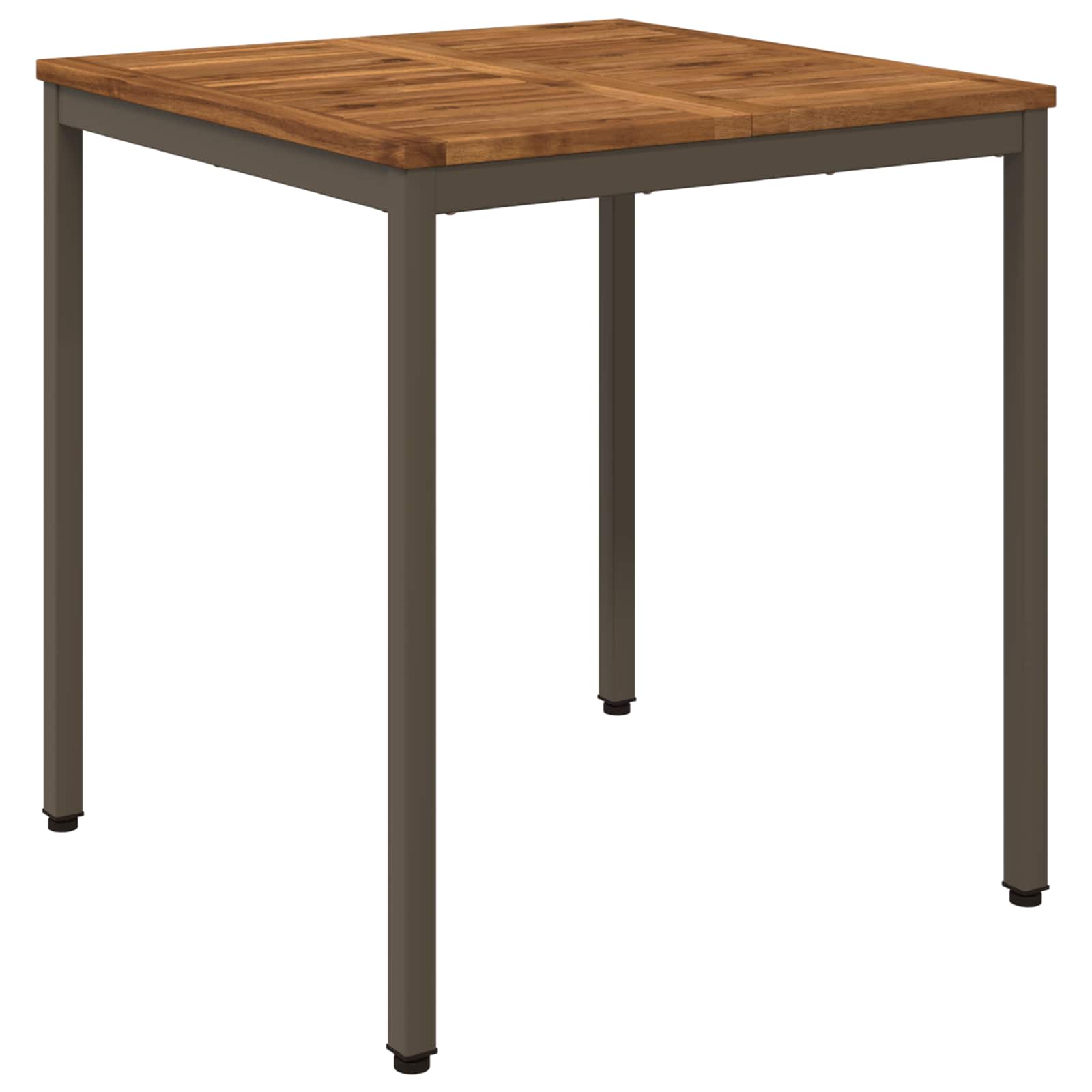 Sodo vakarienės stalas Natūralus ir kava 70 x 68,5 x 75 cm