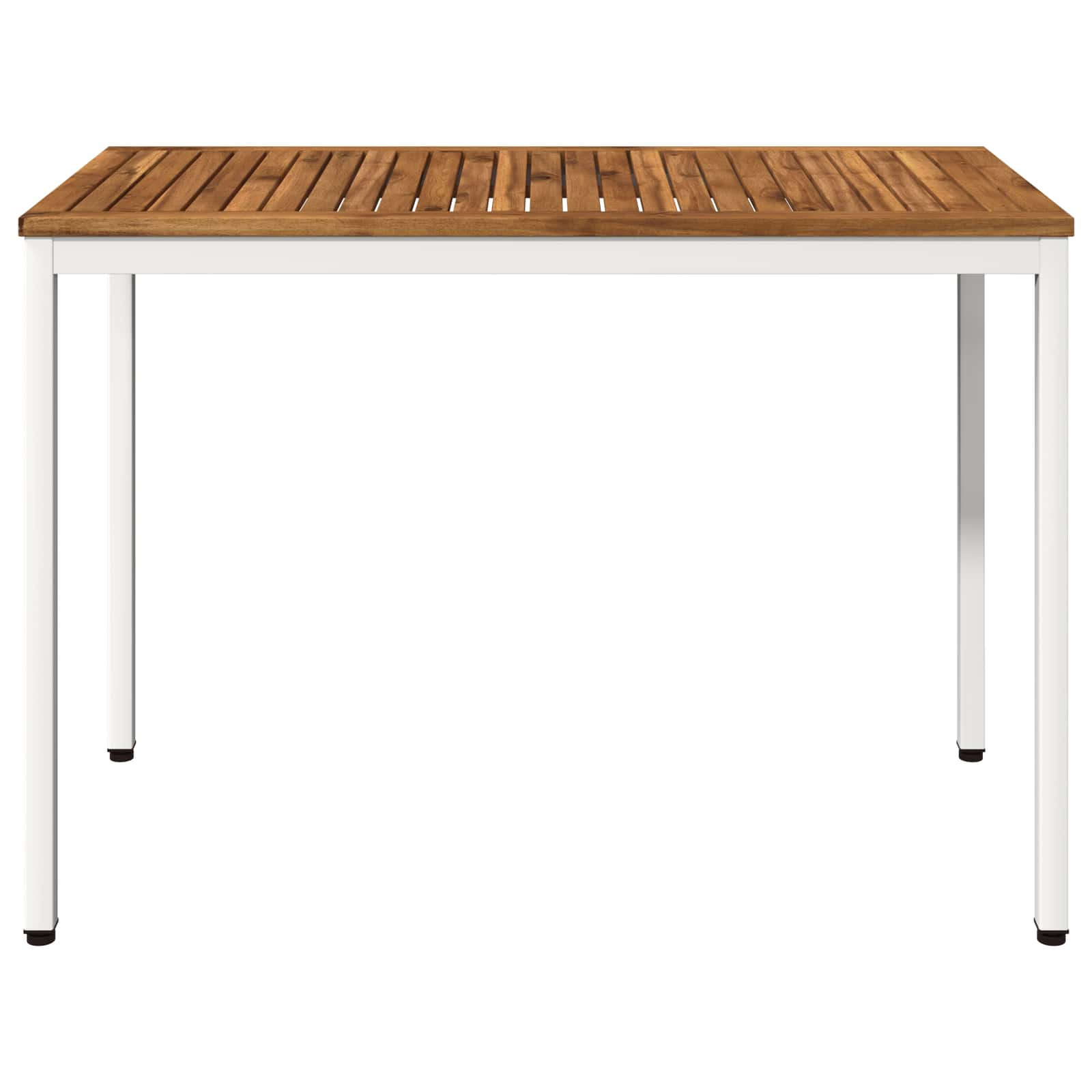 Sodo vakarienės stalas Natūrali ir Balta 108,5 x 55 x 75 cm