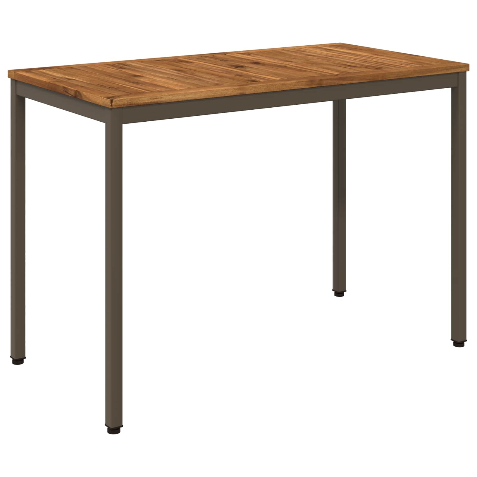 Sodo vakarienės stalas Natūralus ir kava 108,5 x 55 x 75 cm