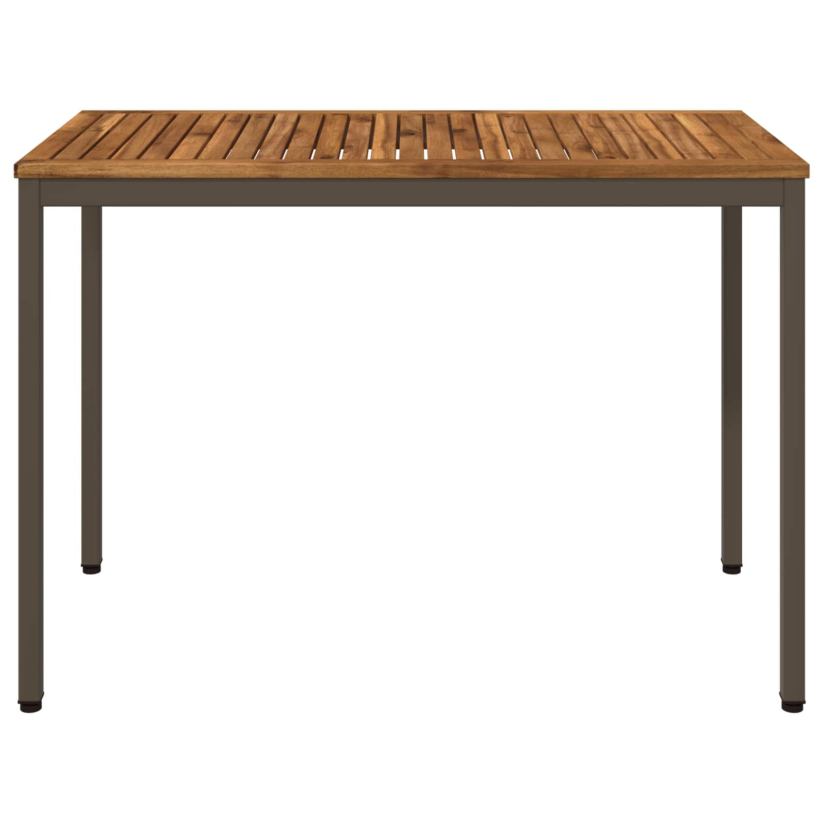 Sodo vakarienės stalas Natūralus ir kava 108,5 x 55 x 75 cm