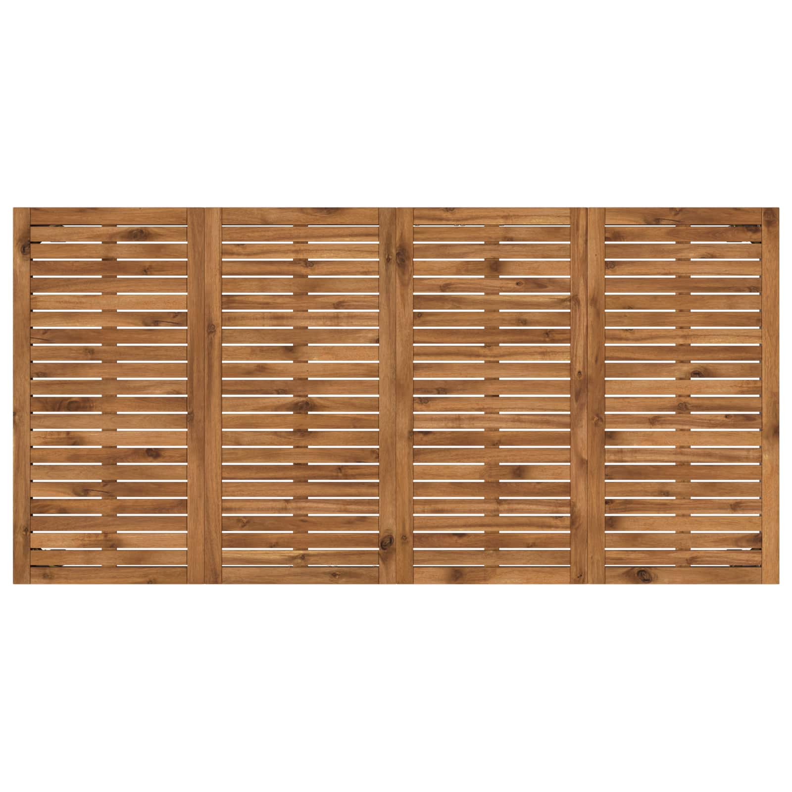 Sodo vakarienės stalas Natūrali ir Balta 180 x 88,5 x 75 cm