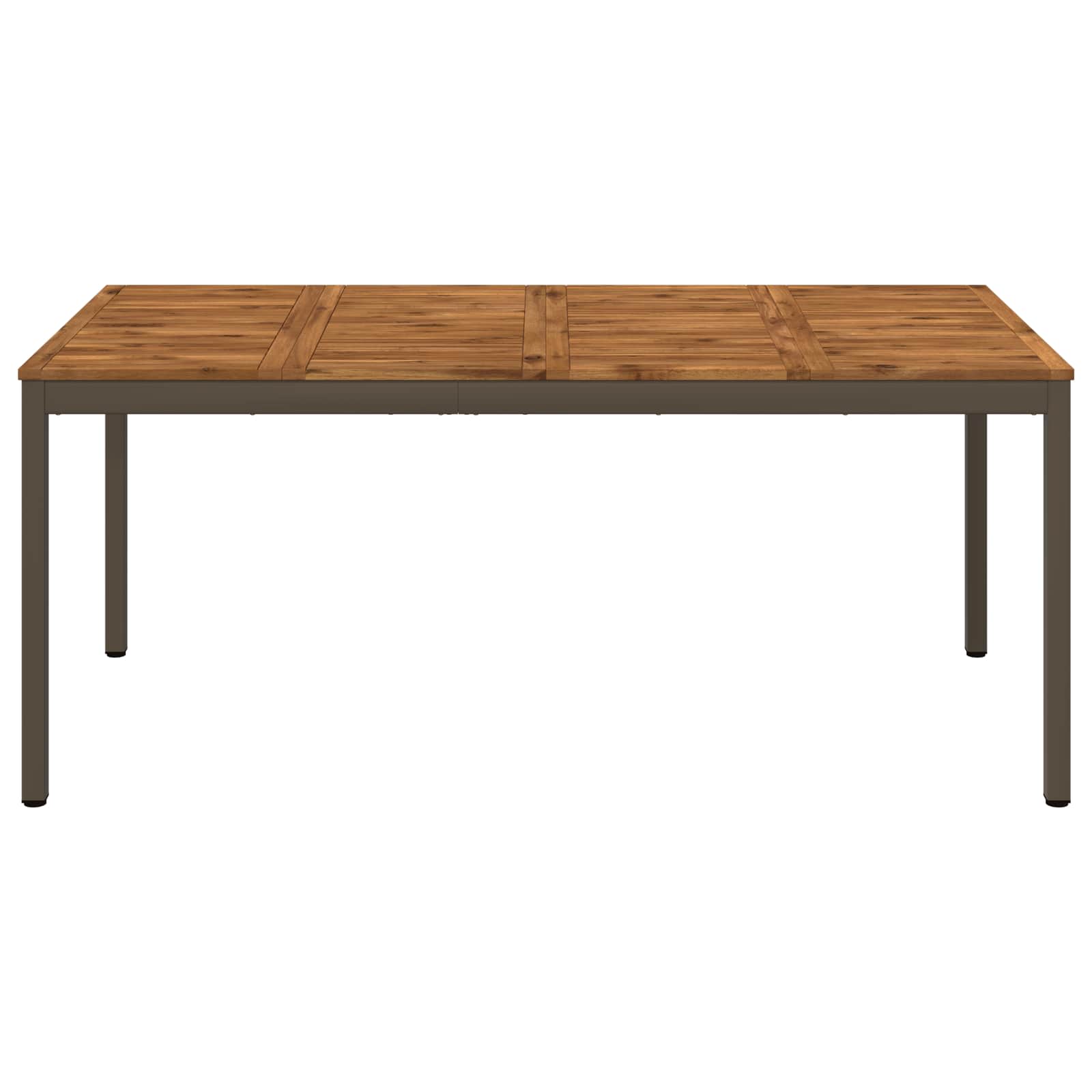 Sodo vakarienės stalas Natūralus ir kava 180 x 88,5 x 75 cm