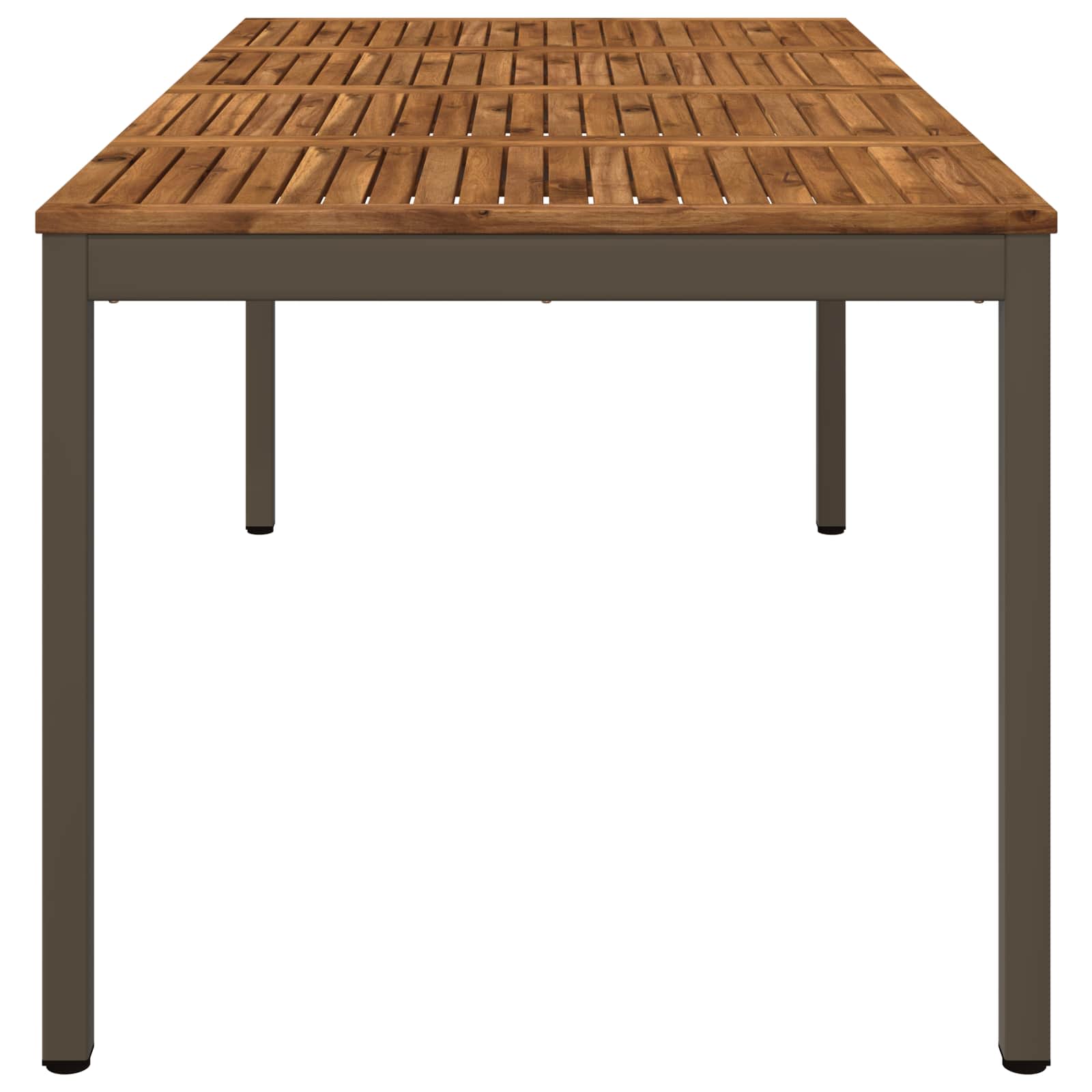 Sodo vakarienės stalas Natūralus ir kava 180 x 88,5 x 75 cm