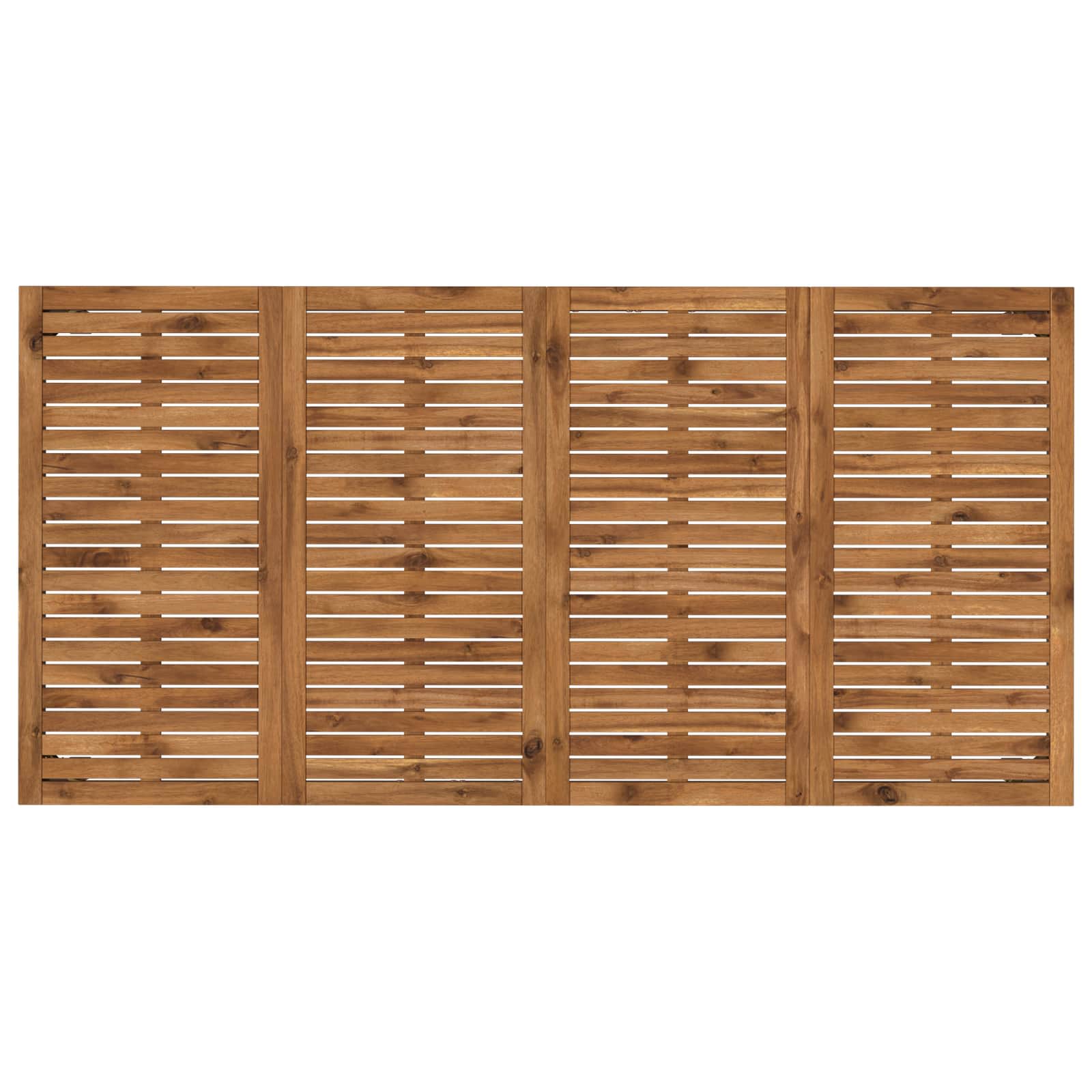 Sodo vakarienės stalas Natūralus ir kava 180 x 88,5 x 75 cm