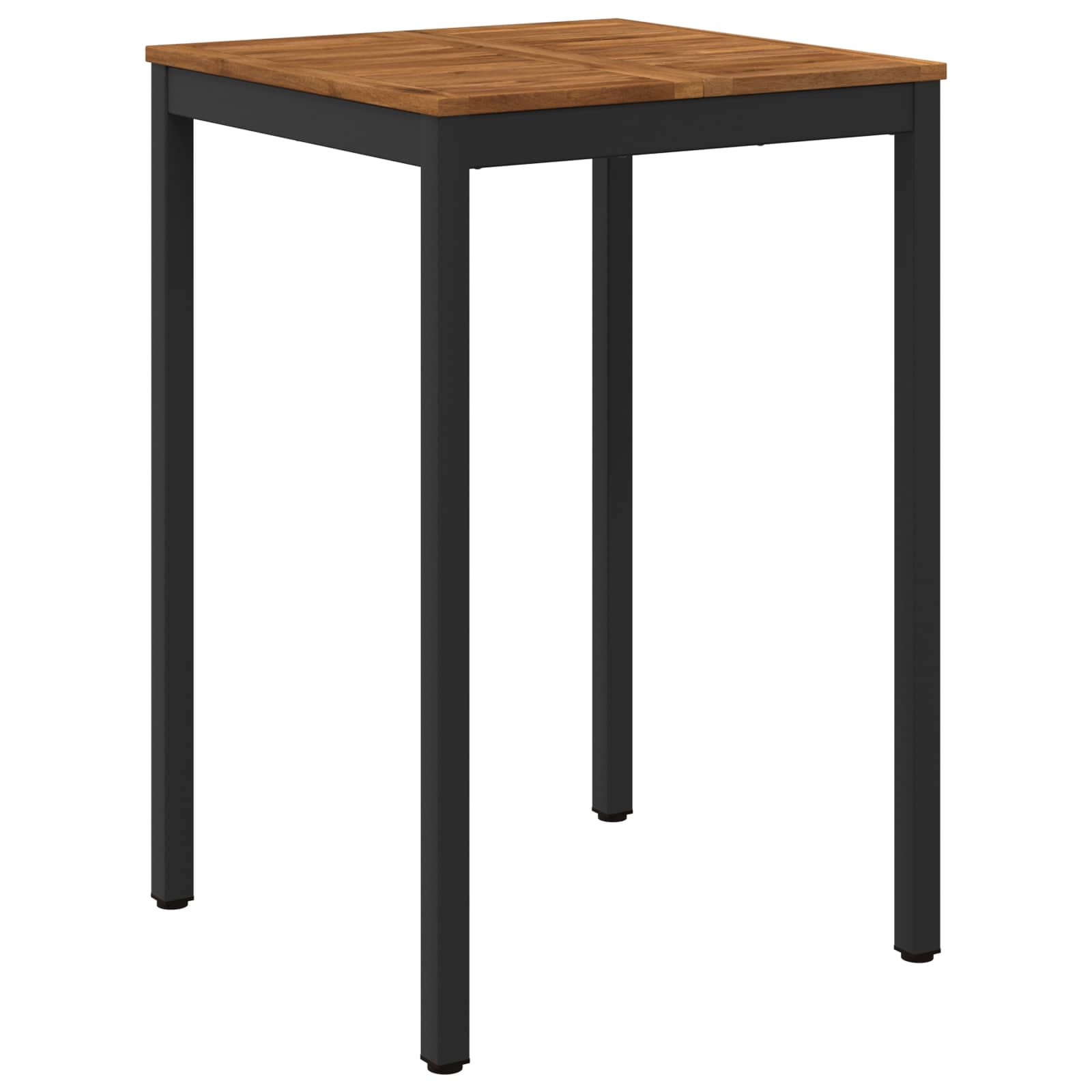 Sodo Baro Stalas Natūrali ir juoda 70 x 68,5 x 105 cm