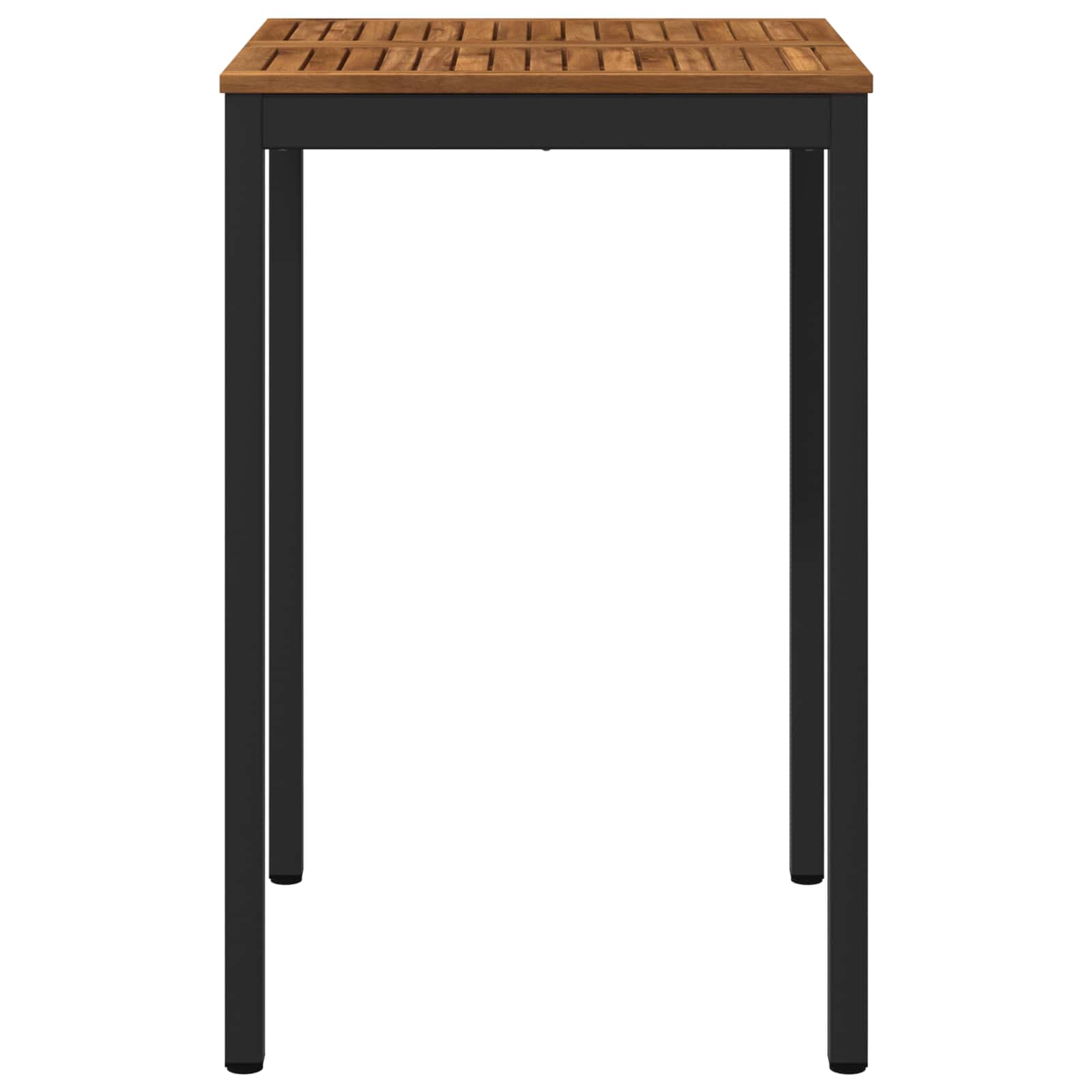 Sodo Baro Stalas Natūrali ir juoda 70 x 68,5 x 105 cm