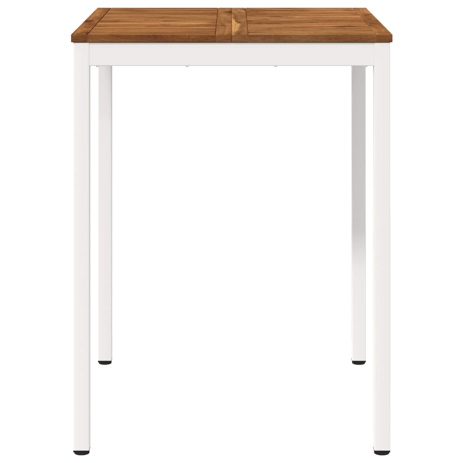 Sodo Baro Stalas Natūrali ir Balta 80 x 80,5 x 105 cm