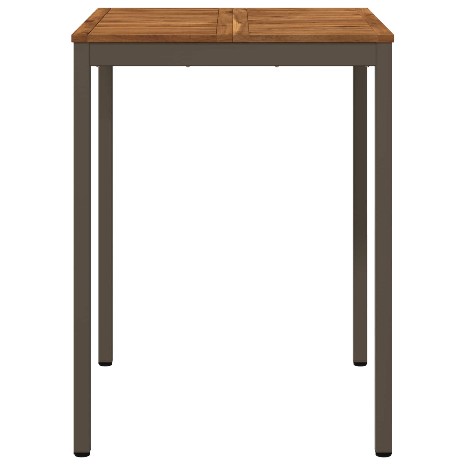 Sodo Baro Stalas Natūralus ir kava 80 x 80,5 x 105 cm