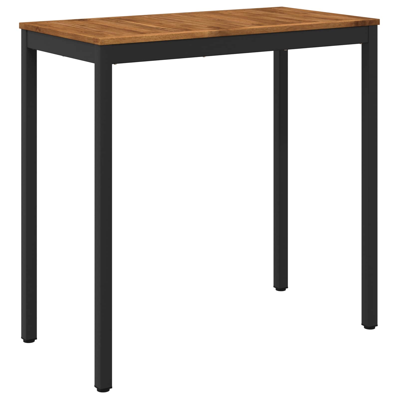 Sodo Baro Stalas Natūrali ir juoda 108,5 x 55 x 105 cm