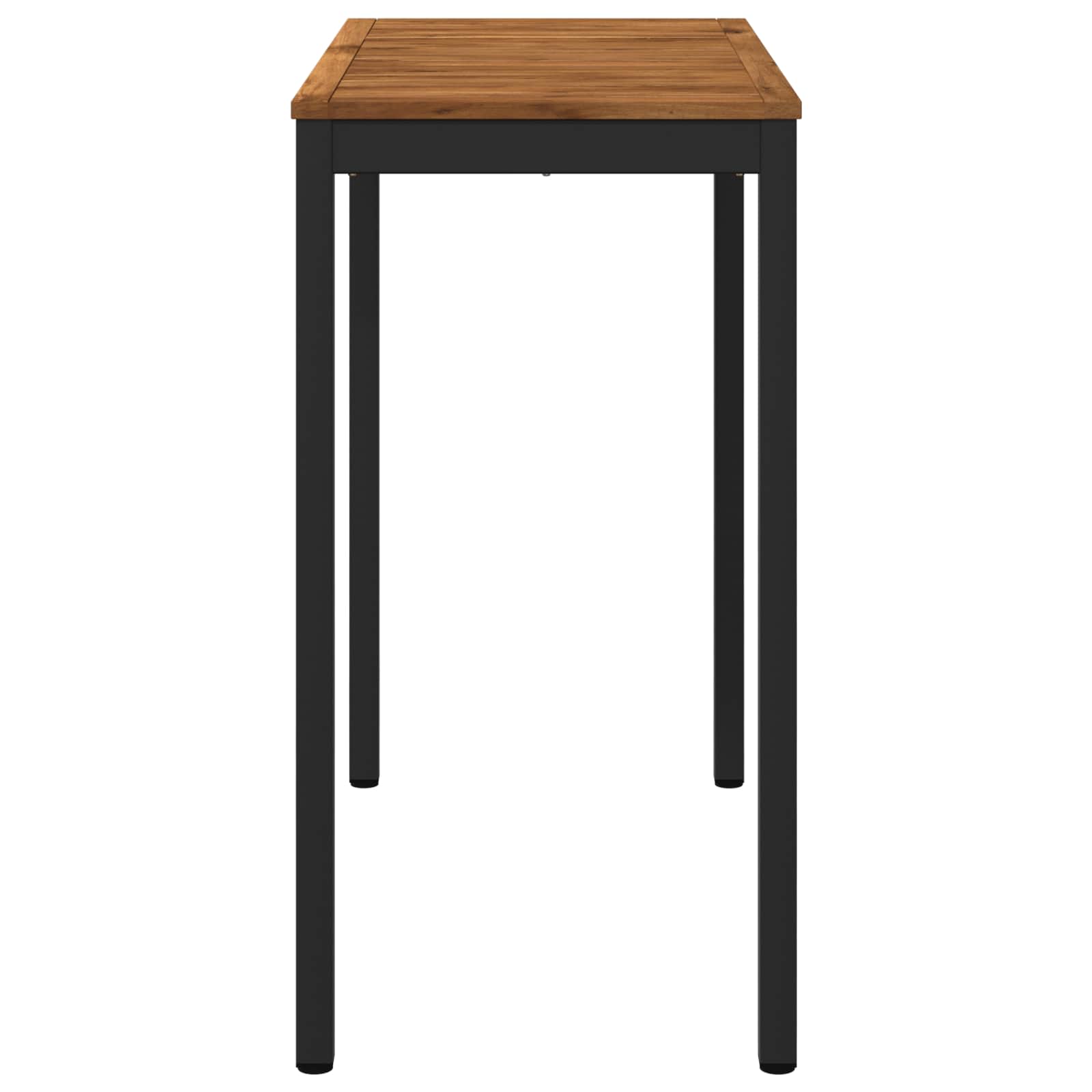 Sodo Baro Stalas Natūrali ir juoda 108,5 x 55 x 105 cm