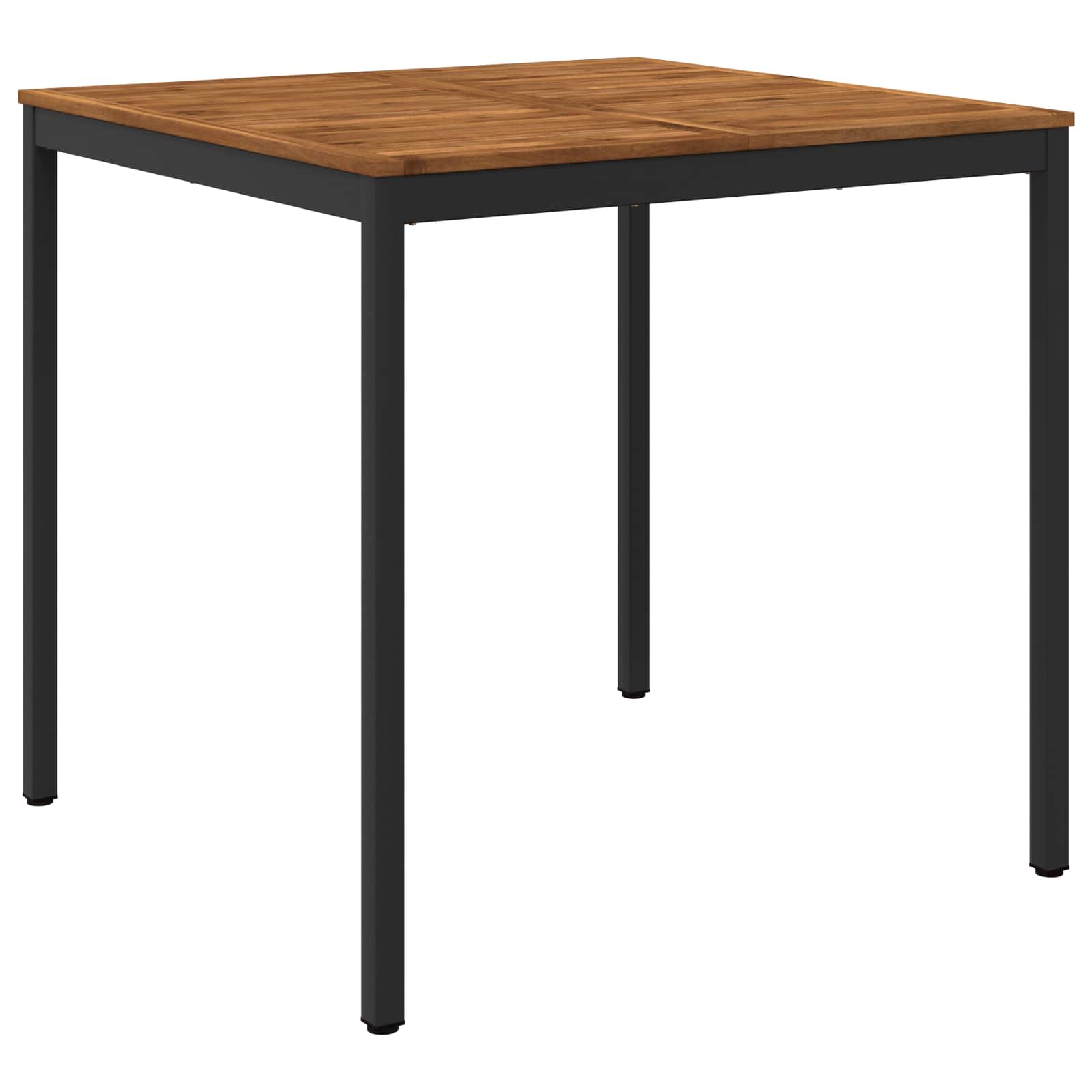 Sodo Baro Stalas Natūrali ir juoda 110 x 108,5 x 105 cm