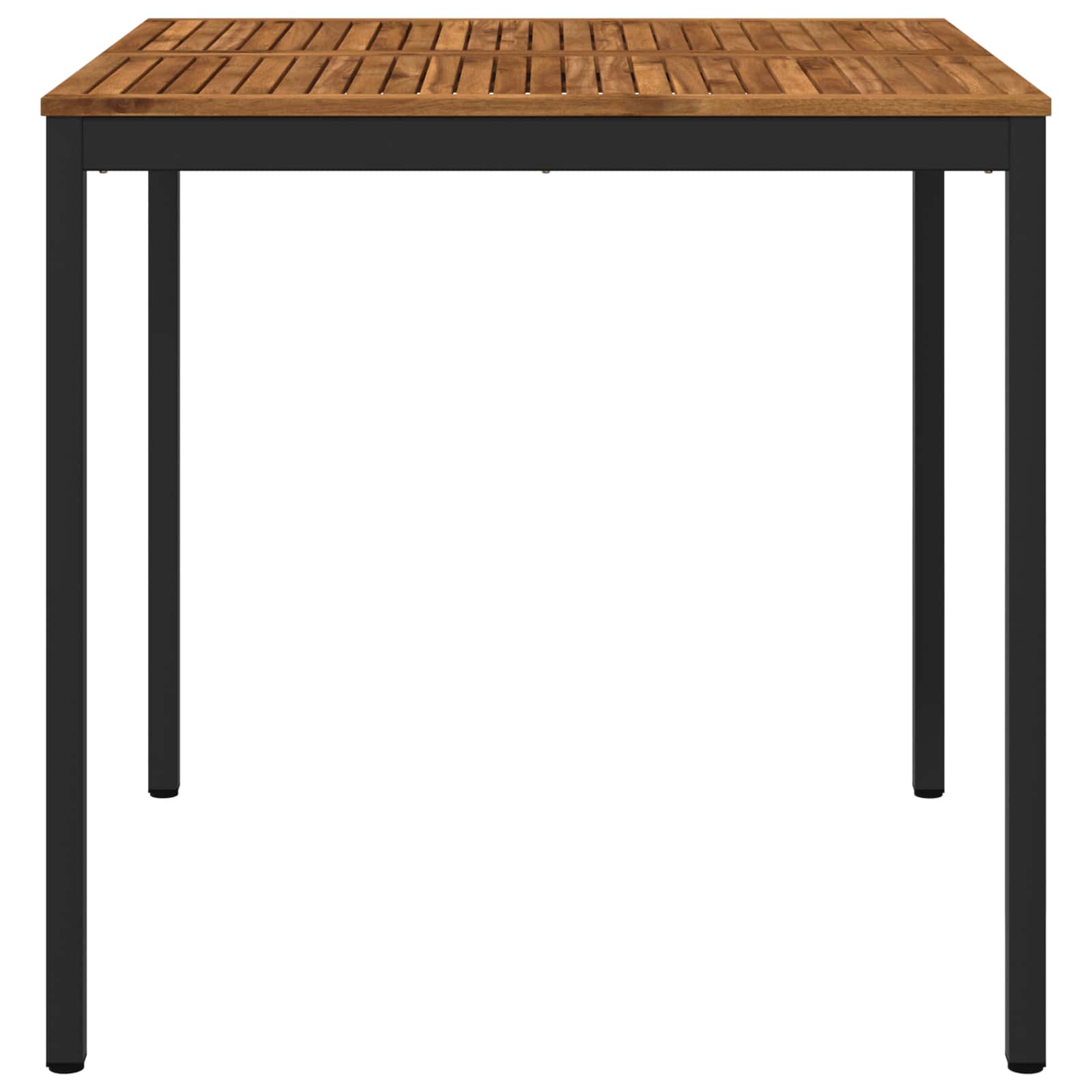 Sodo Baro Stalas Natūrali ir juoda 110 x 108,5 x 105 cm