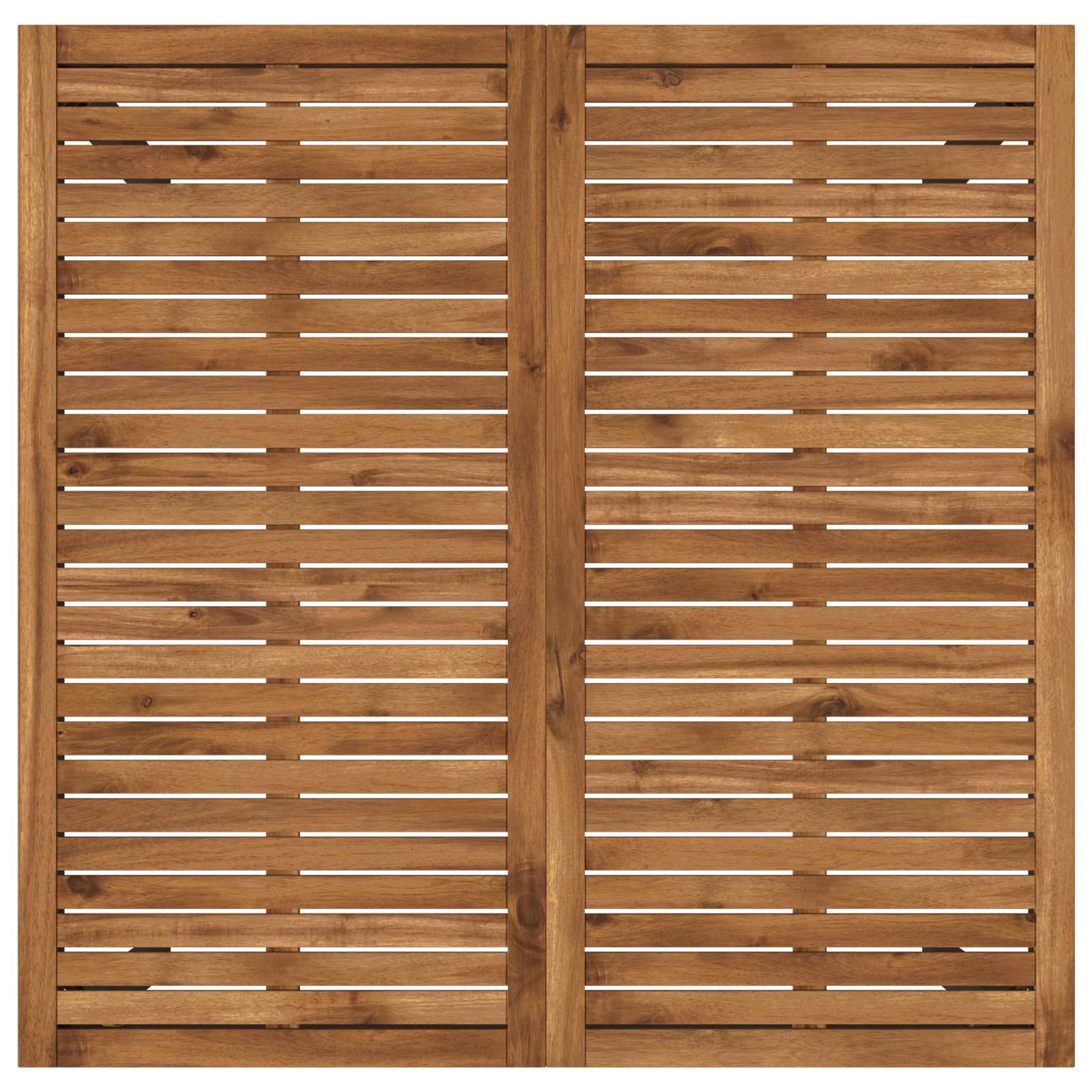 Sodo Baro Stalas Natūrali ir juoda 110 x 108,5 x 105 cm