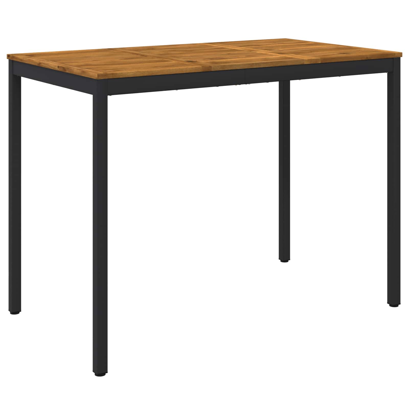Sodo Baro Stalas Natūrali ir juoda 141 x 80,5 x 105 cm