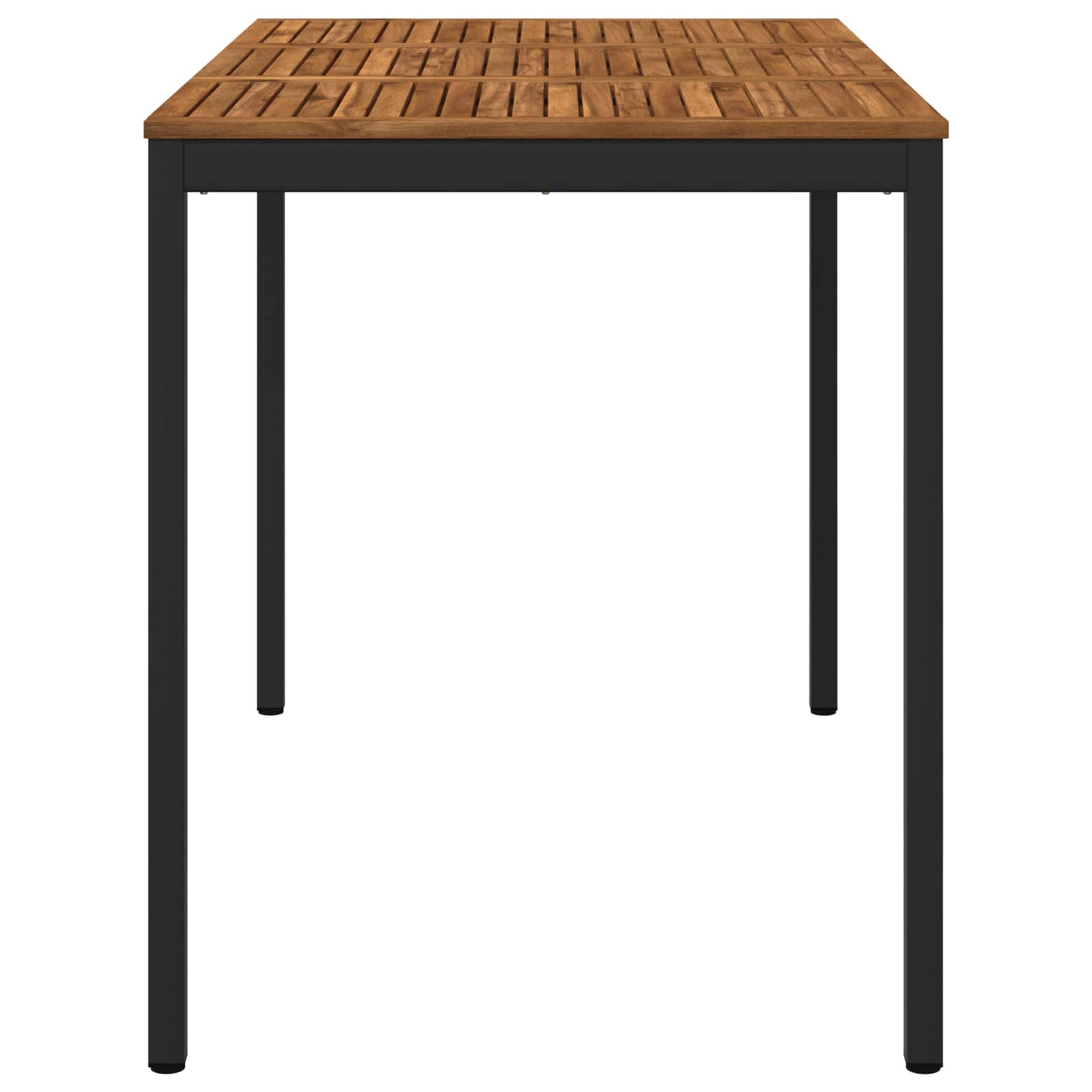 Sodo Baro Stalas Natūrali ir juoda 147 x 88,5 x 105 cm