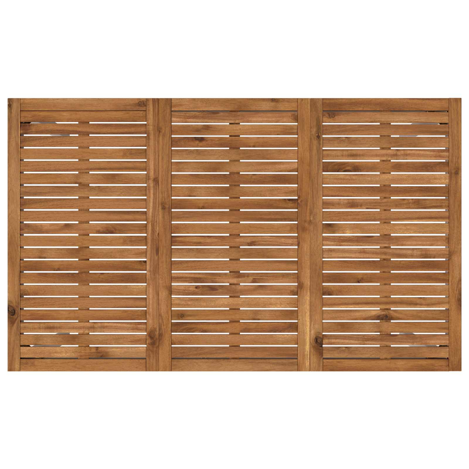 Sodo Baro Stalas Natūrali ir Balta 147 x 88,5 x 105 cm