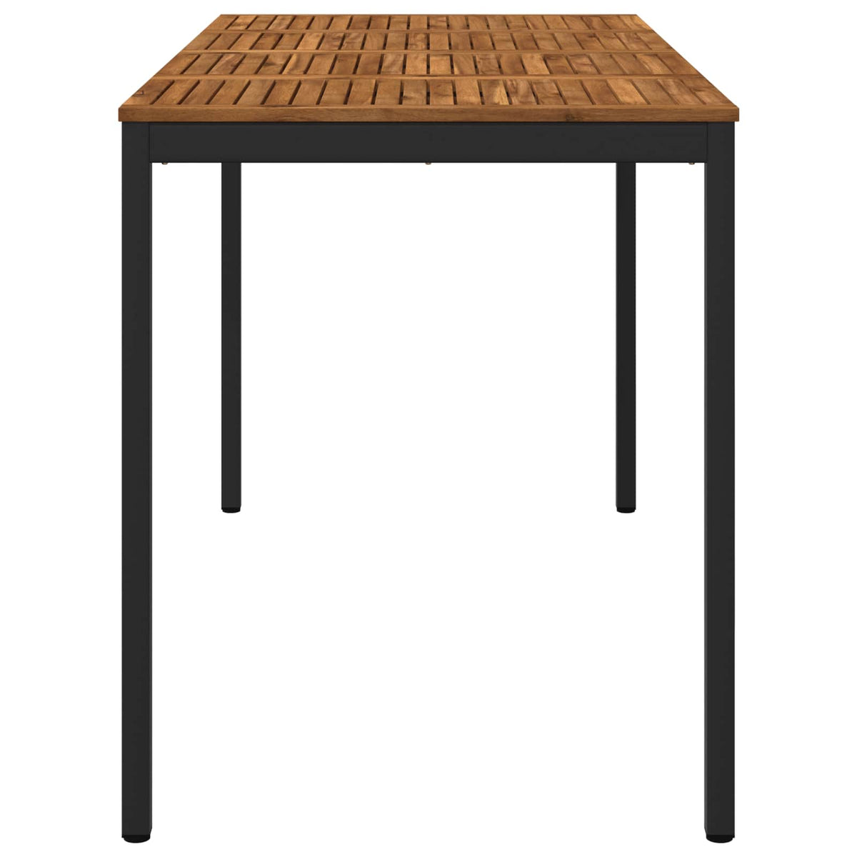 Sodo Baro Stalas Natūrali ir juoda 180 x 88,5 x 105 cm