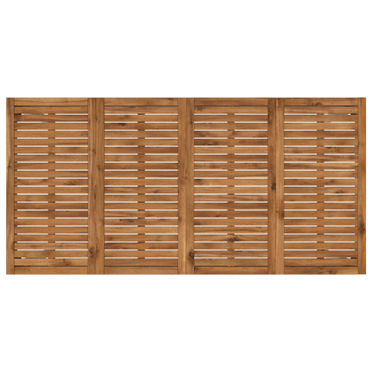 Sodo Baro Stalas NAARDEN Natūrali ir Balta 180 x 88,5 x 105 cm
