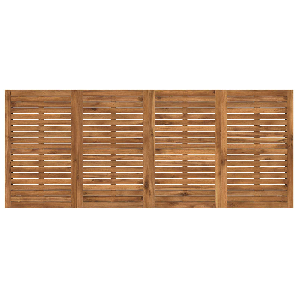 Sodo Baro Stalas NAARDEN Natūrali ir juoda 196 x 80,5 x 105 cm