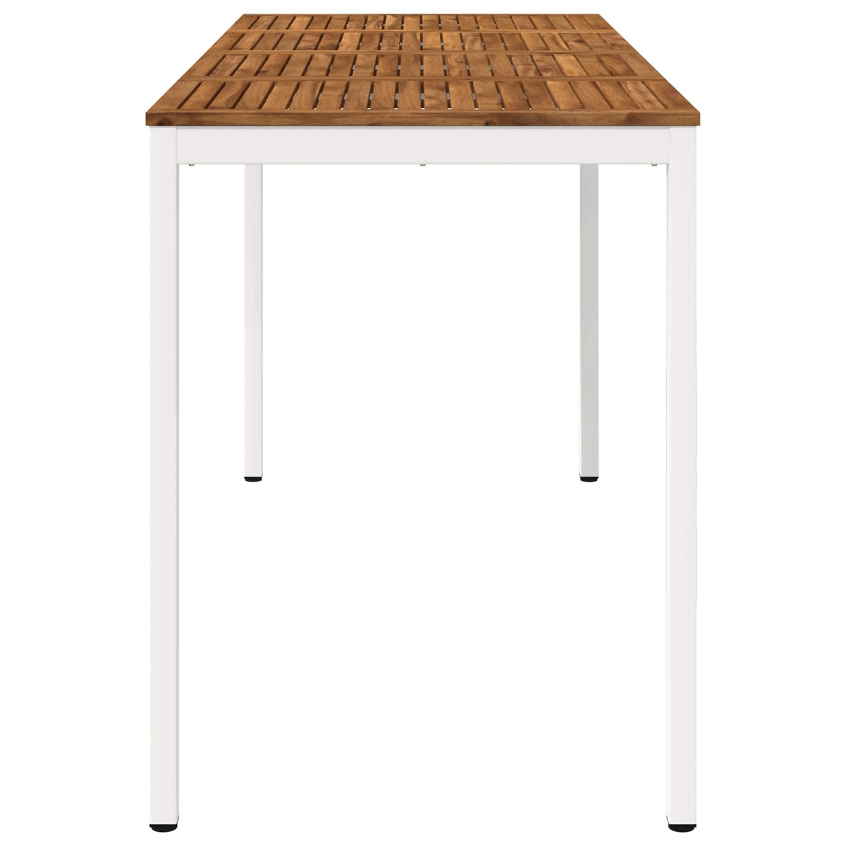 Sodo Baro Stalas Natūrali ir Balta 196 x 80,5 x 105 cm