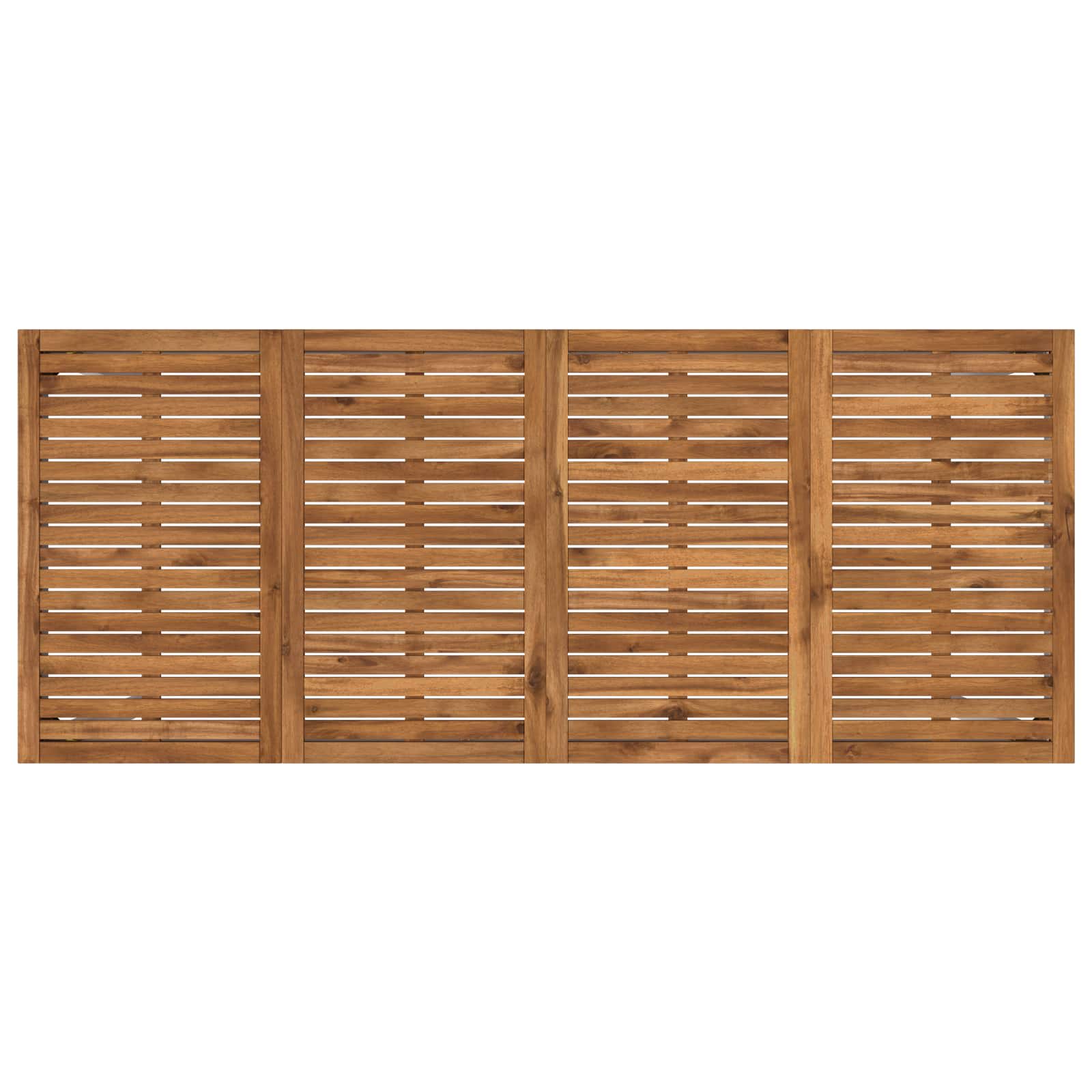 Sodo Baro Stalas Natūrali ir Balta 196 x 80,5 x 105 cm