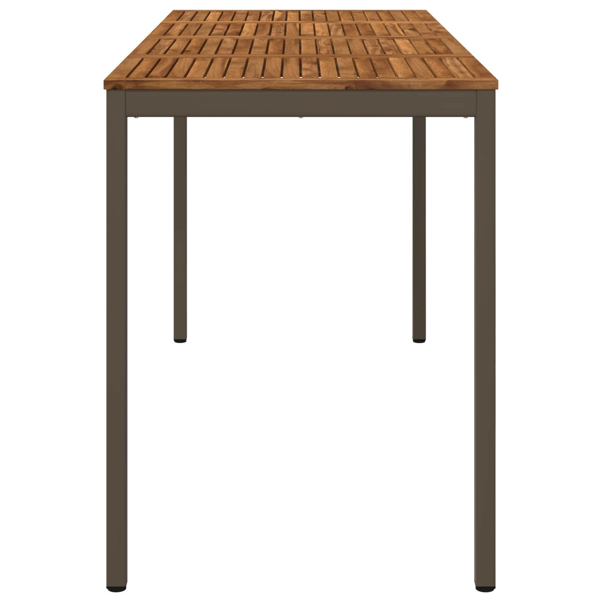 Sodo Baro Stalas Natūralus ir kava 196 x 80,5 x 105 cm