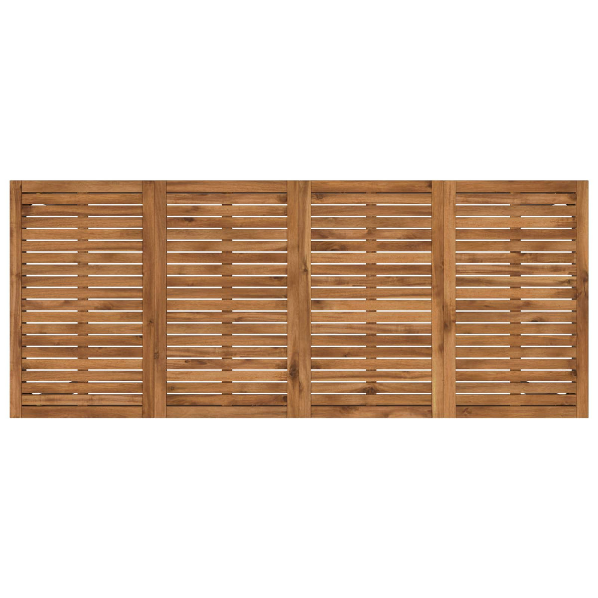 Sodo Baro Stalas Natūralus ir kava 196 x 80,5 x 105 cm