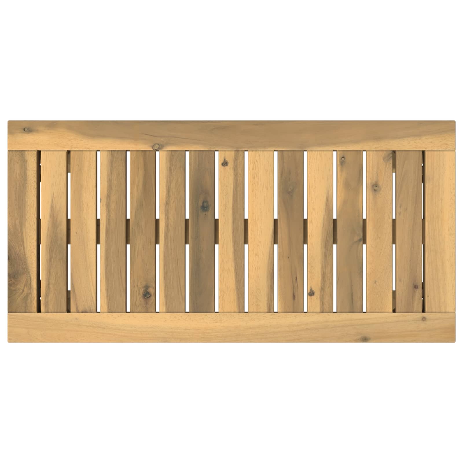 Kavos staliukas Balta 60,5 x 30 x 36 cm Kietos akacijos mediena