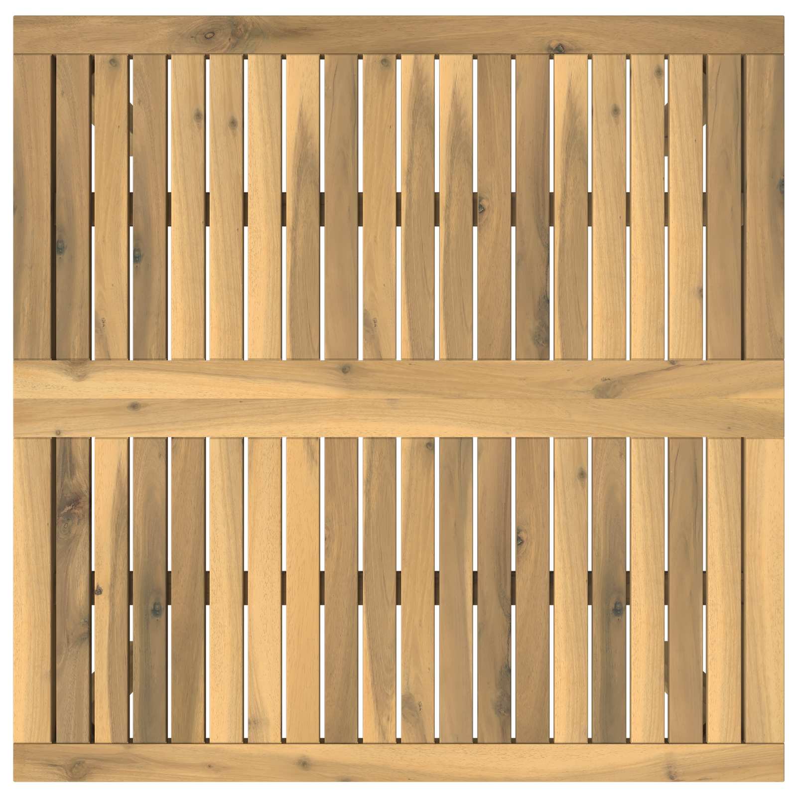 Kavos staliukas Balta 80 x 80,5 x 45 cm Kietos akacijos mediena