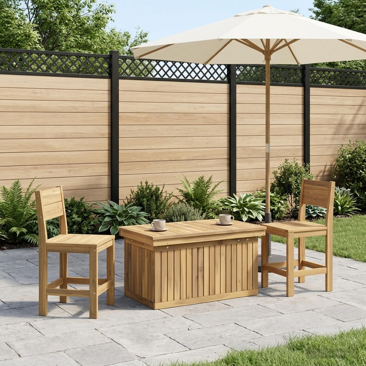 Balta 90 x 55 x 75/44,5 cm