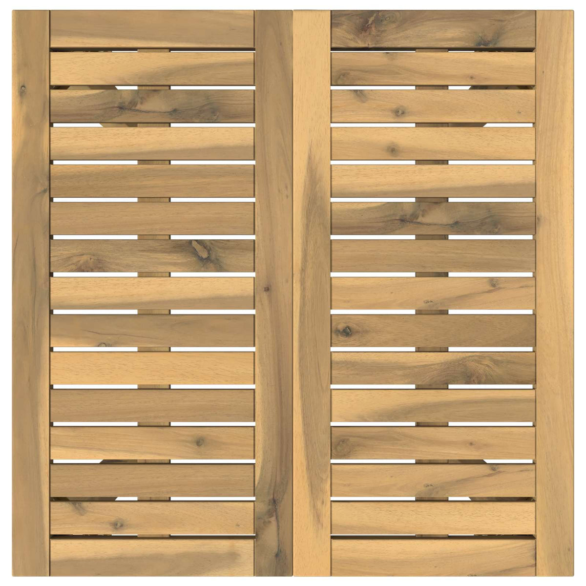 Sodo vakarienės stalas Balta 60 x 60,5 x 75 cm