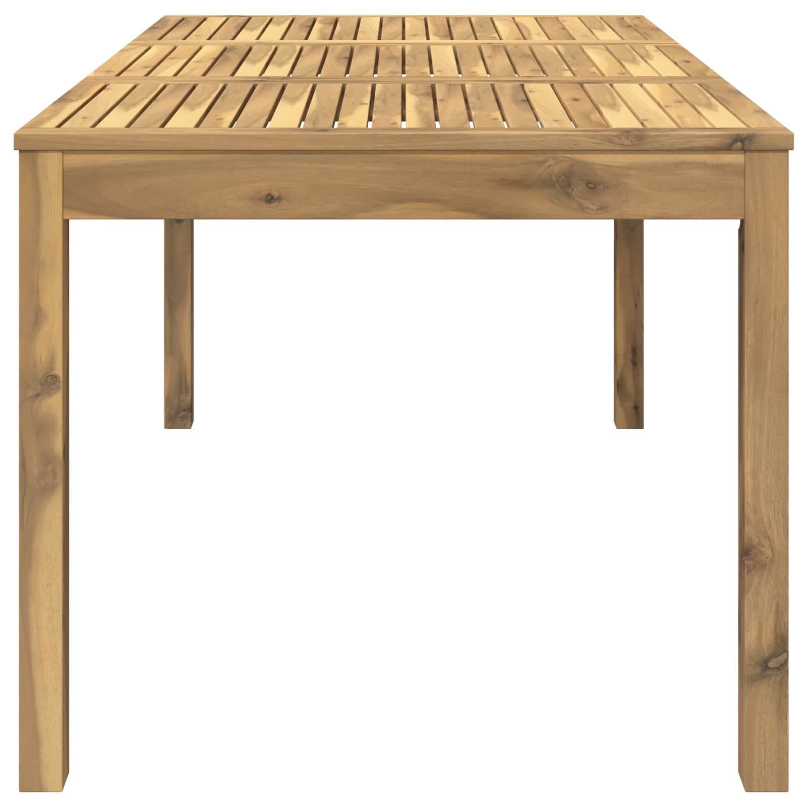 Sodo vakarienės stalas Balta 147 x 88,5 x 75 cm