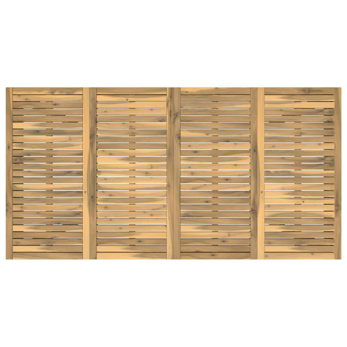Sodo vakarienės stalas Balta 196 x 100,5 x 75 cm