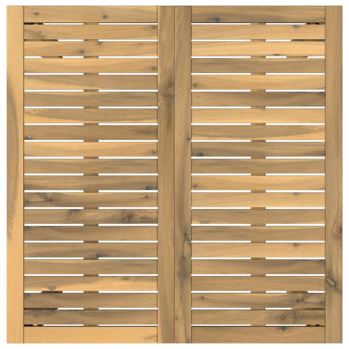 Sodo Baro Stalas Balta 80 x 80,5 x 105 cm