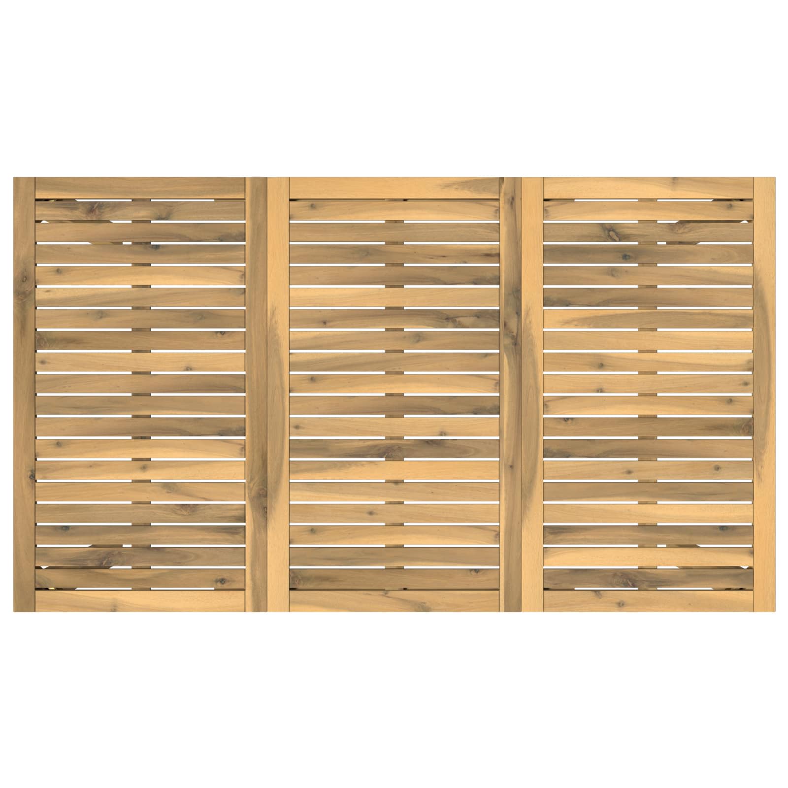 Sodo Baro Stalas Balta 141 x 80,5 x 105 cm