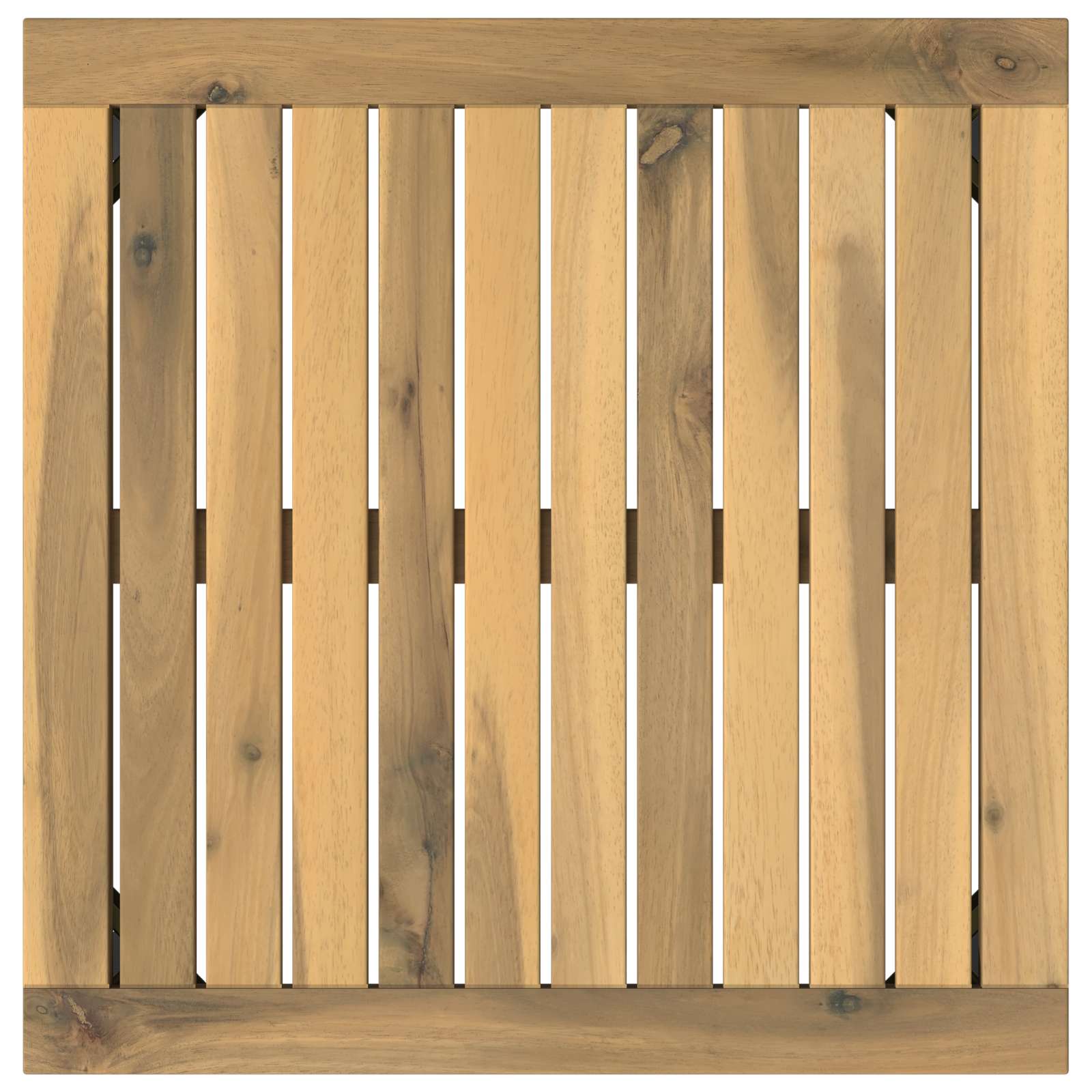 Kavos staliukas Balta ir juoda 50 x 48,5 x 36 cm