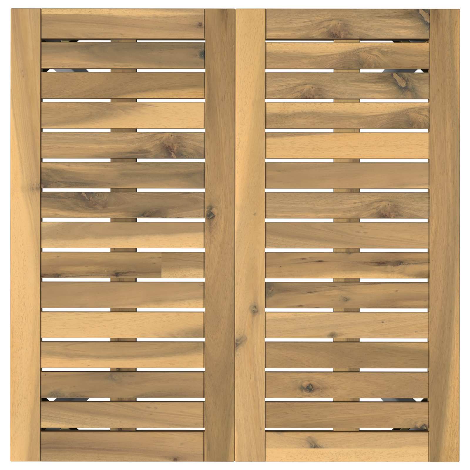 Sodo vakarienės stalas Balta 60 x 60,5 x 75 cm