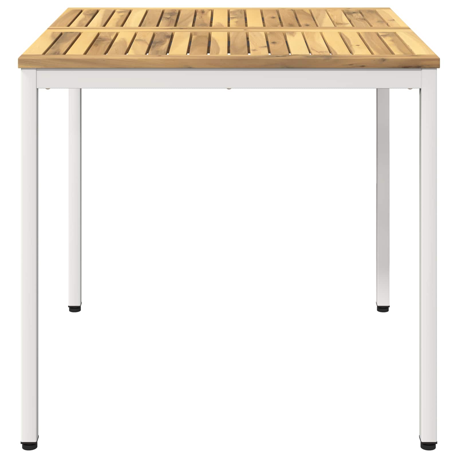 Sodo vakarienės stalas Balta 80 x 80,5 x 75 cm