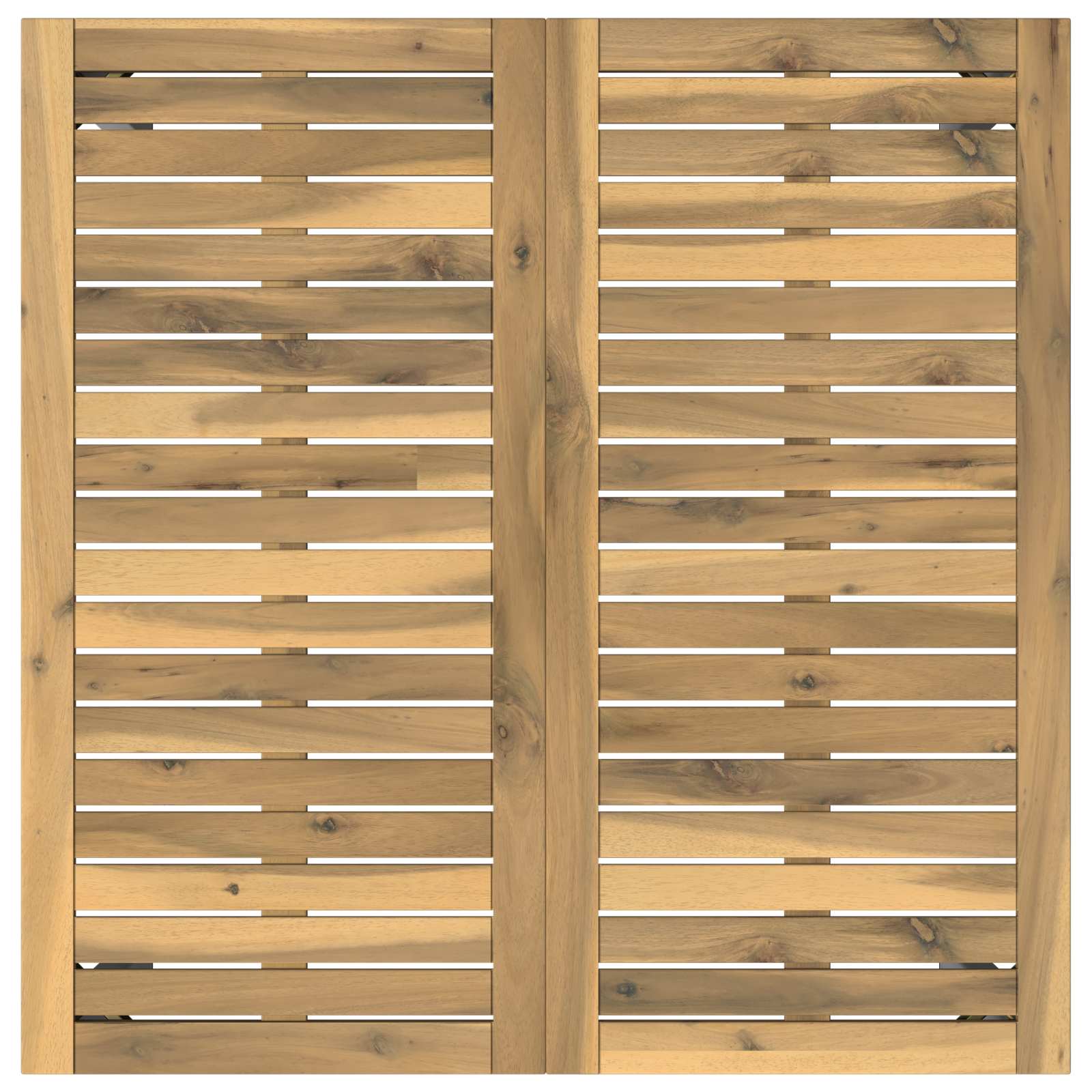 Sodo vakarienės stalas Balta 80 x 80,5 x 75 cm