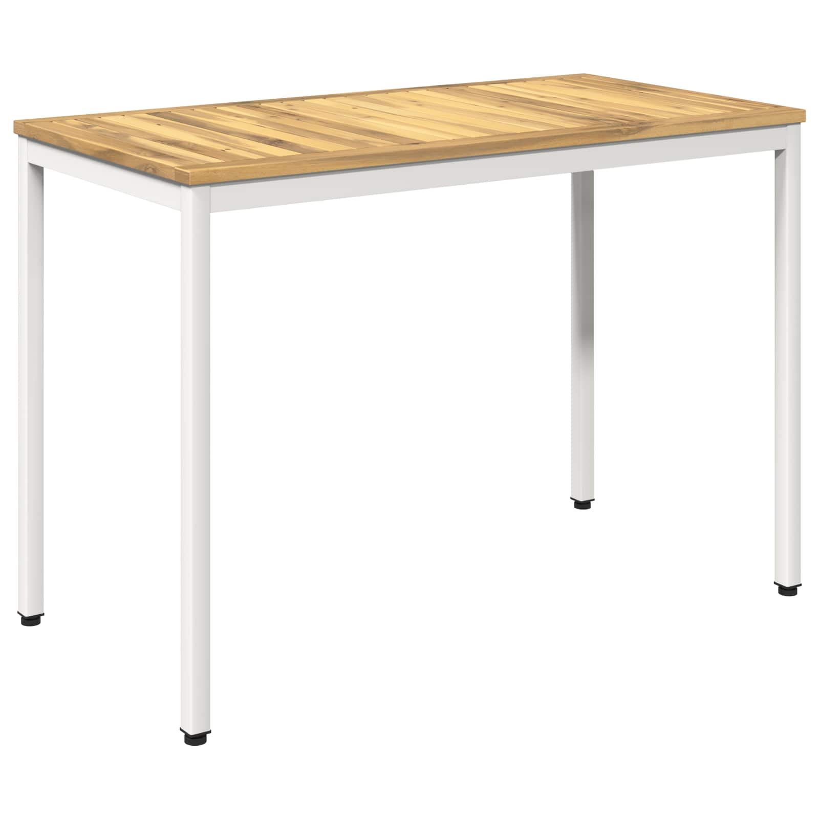 Sodo vakarienės stalas Balta 108,5 x 55 x 75 cm